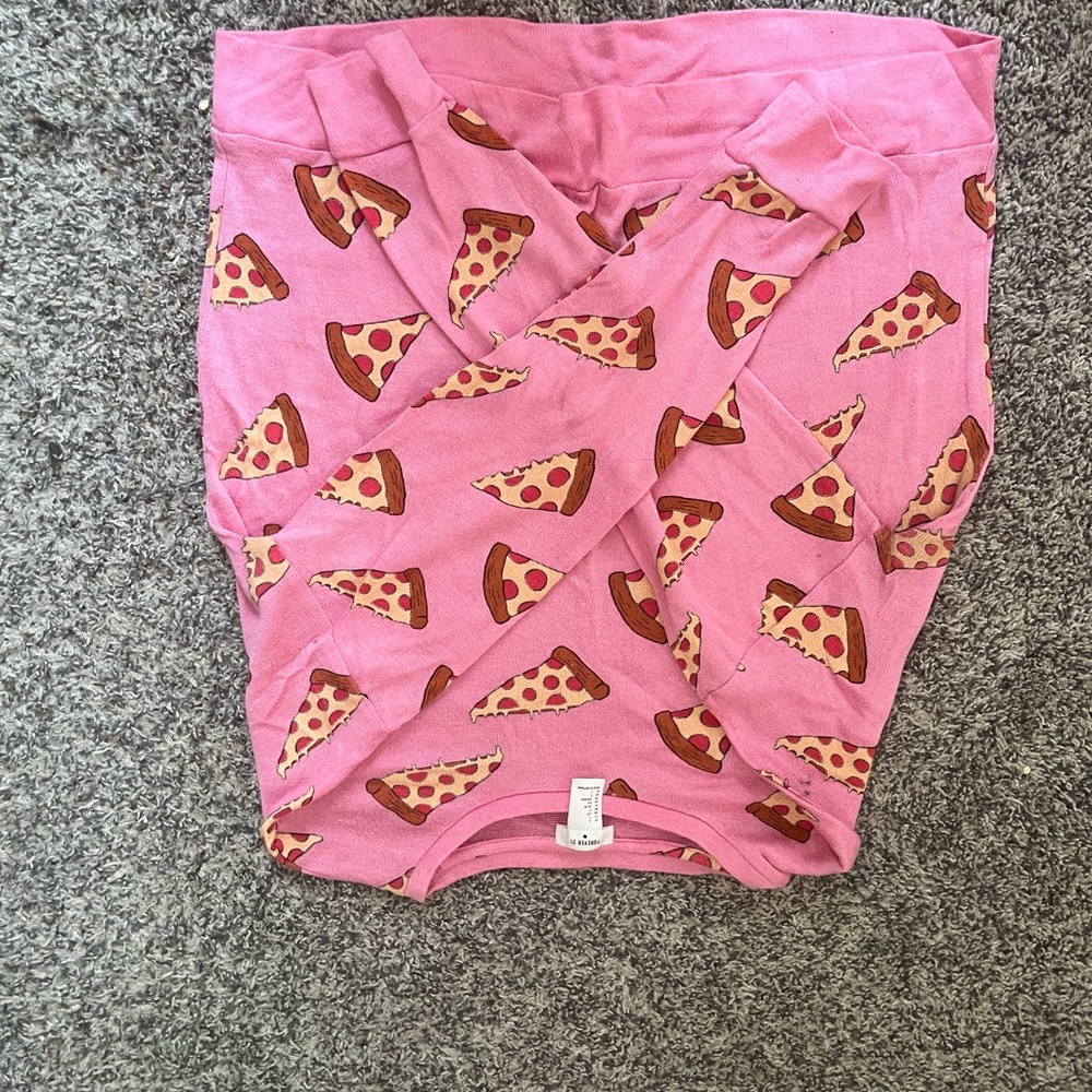 Cute pizza, pullover sweater